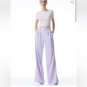 Alice and Olivia wide leg pant